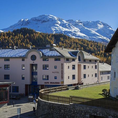 Hotel Restaurant Alte Brauerei Celerina/Schlarigna Kültér fotó